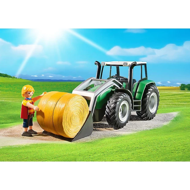 Конструктор Playmobil Ферма: Большой трактор с прицепом - фото 4