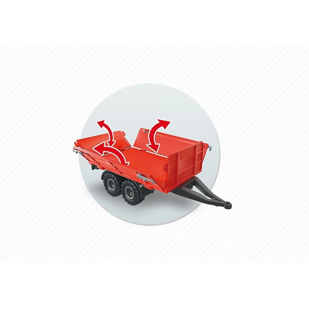 Конструктор Playmobil Ферма: Большой трактор с прицепом - фото 8