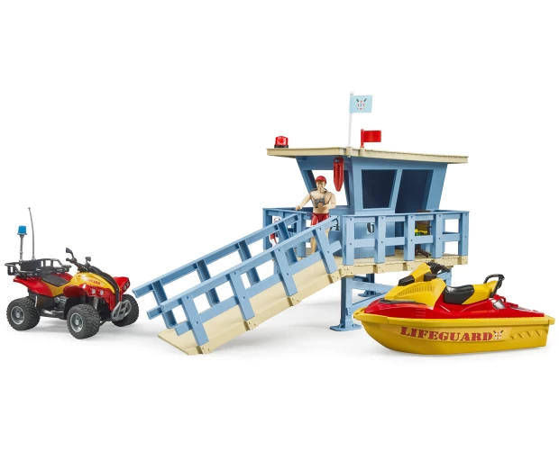 Игровой набор Спасательная станция с водным мотоциклом