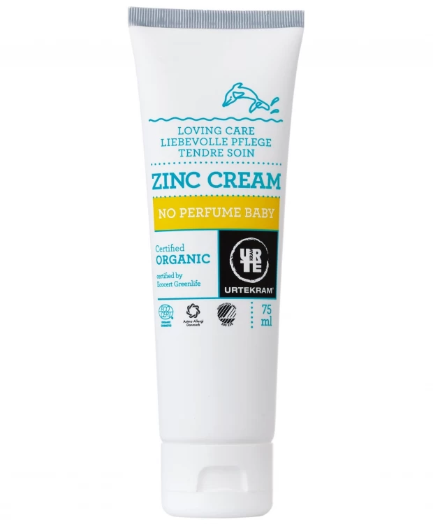 Urtekram Детский крем с цинком, без аромата детский крем с цинком без аромата organic zinc cream no perfume baby 75мл