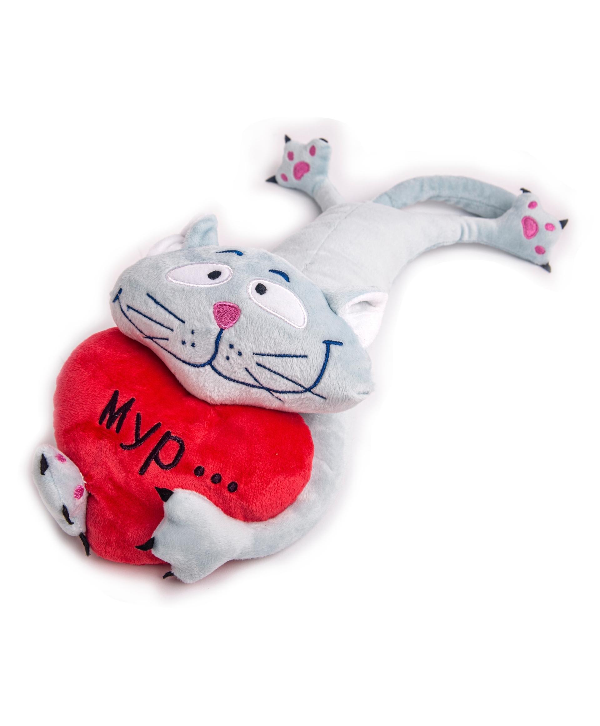 

Button Blue мягкая игрушка Котик "Дарю любовь", голубой, 66-2104T073-D2