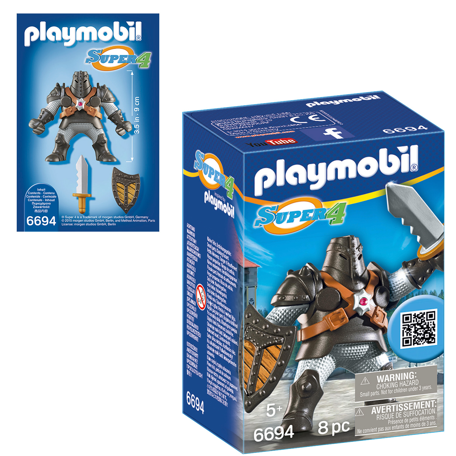 Playmobil Конструктор Черный Колосс 6694pm - фото 3