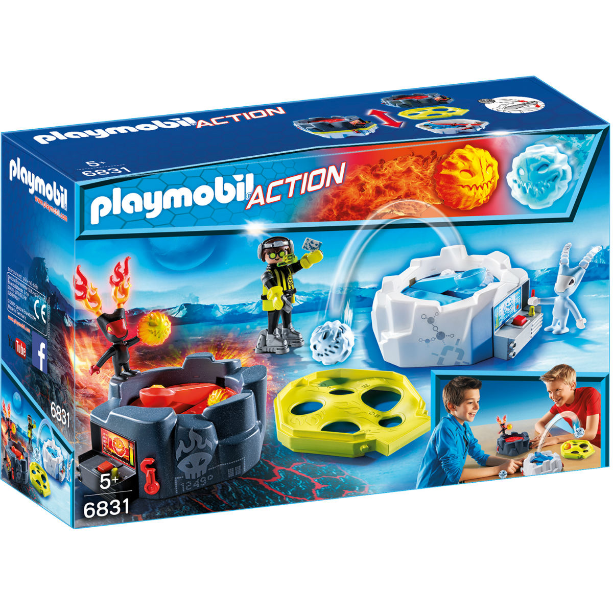 

Конструктор Playmobil Огонь и лед: Игра, 6831PM