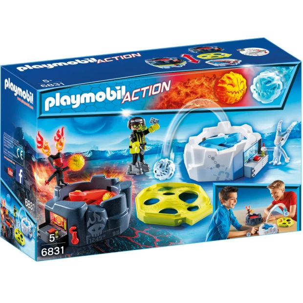 

Конструктор Playmobil Огонь и лед: Игра