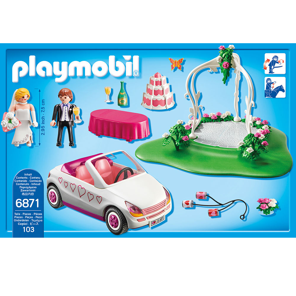 Конструктор Playmobil Супер набор: Свадьба 6871PM - фото 2