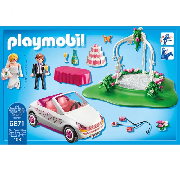 Конструктор Playmobil Супер набор: Свадьба - фото 2