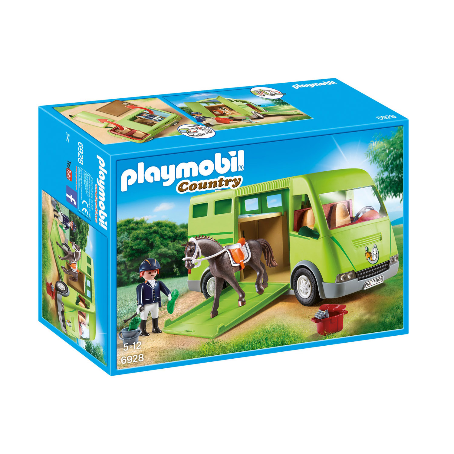 

Playmobil Конструктор Лошадиный бокс, 6928PM
