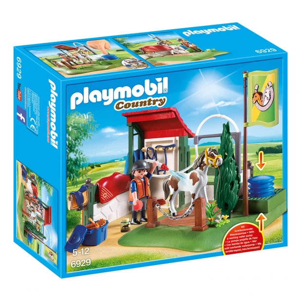 Playmobil Конструктор Грумерская станция для лошадей - фото 1