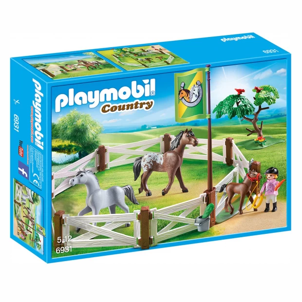 Playmobil Конструктор Загон для лошадей - фото 1
