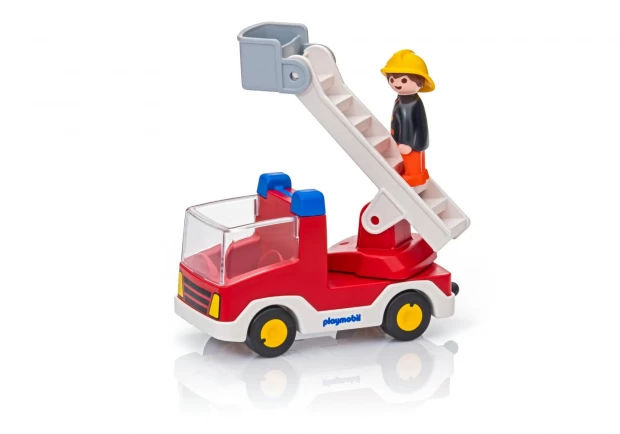 Конструктор Playmobil 1.2.3.: Пожарная машина с лестницей - фото 3