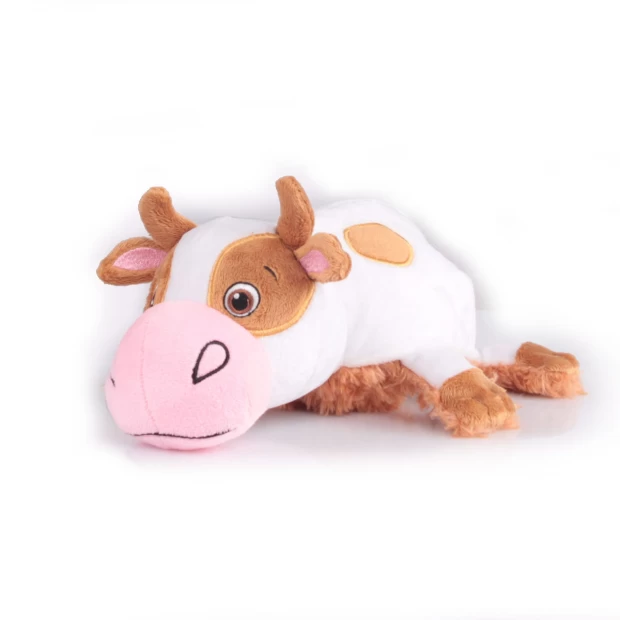 Мягкая игрушка Gulliver, Игрушка – перевертыш Лисичка-Корова 35 см