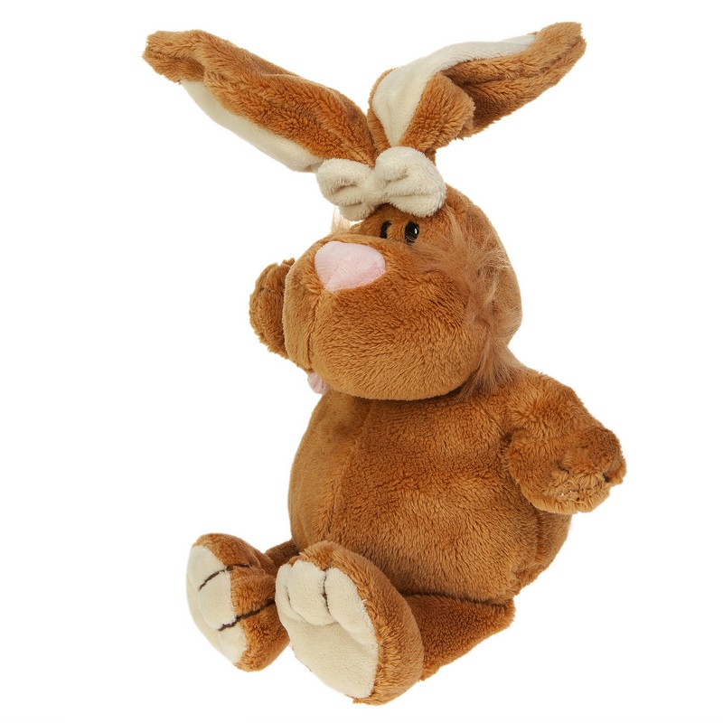 Мягкая игрушка Gulliver Кролик КОРИЧНЕВЫЙ сидячий, 23 cм - купить в ...