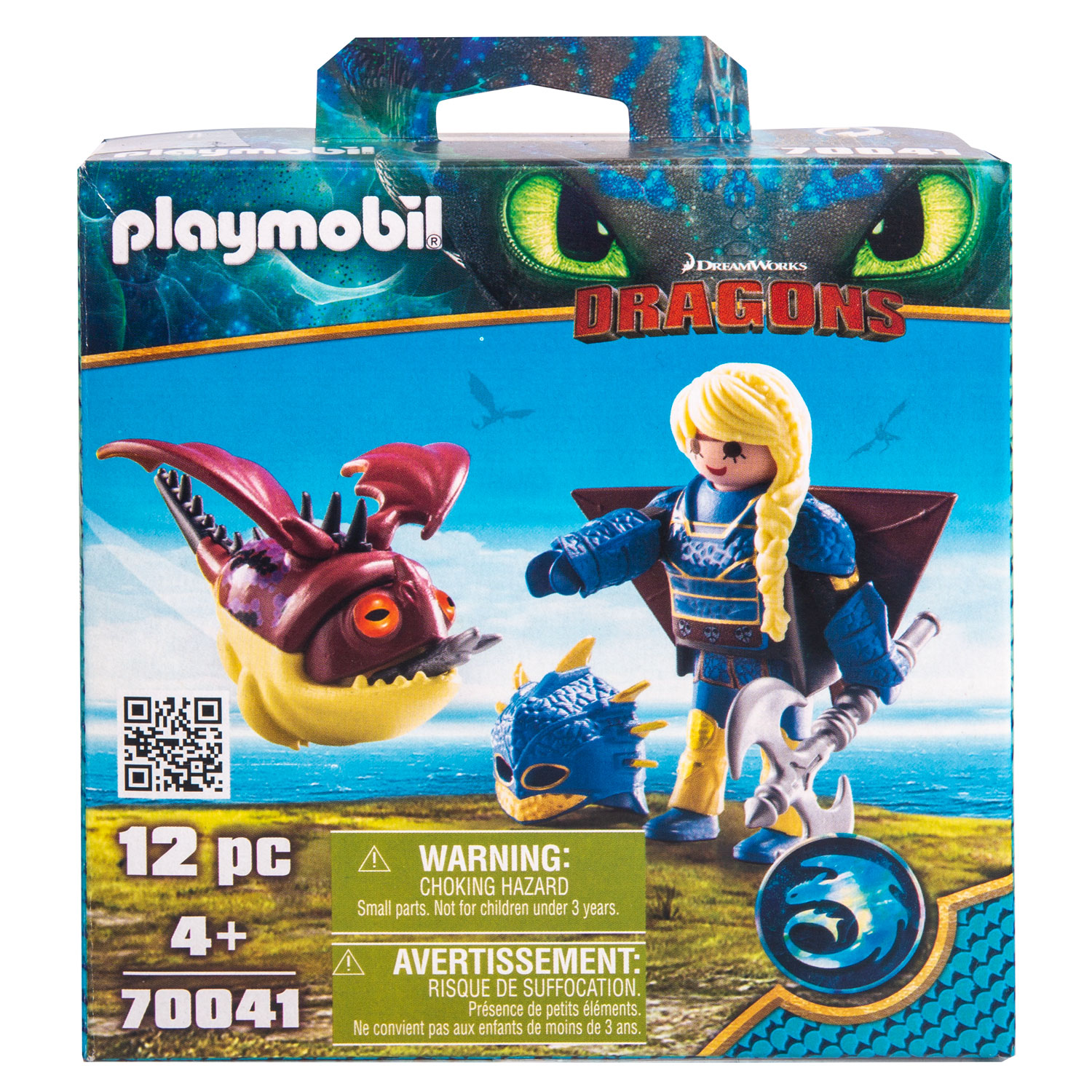 

Конструктор Playmobil Драконы III: Астрид в летном костюме с Объедалой, 70041pm