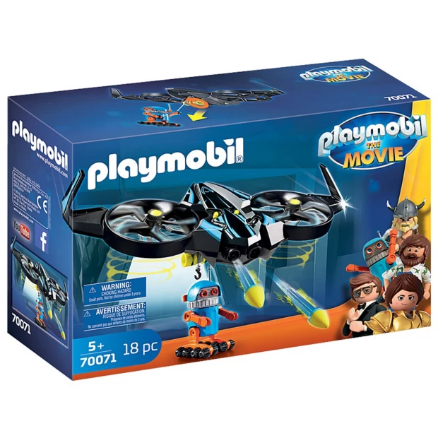 Playmobil Конструктор Роботирон с дроном - фото 1