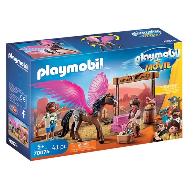 

Playmobil Конструктор Марла и Дел с Пегасом