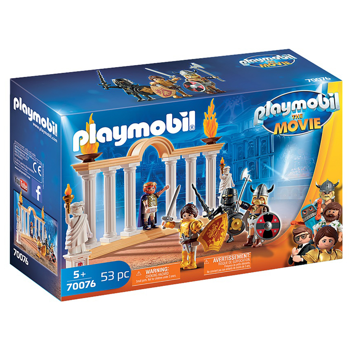 

Конструктор Playmobil Фильм: Марла в Колизее, 70076pm