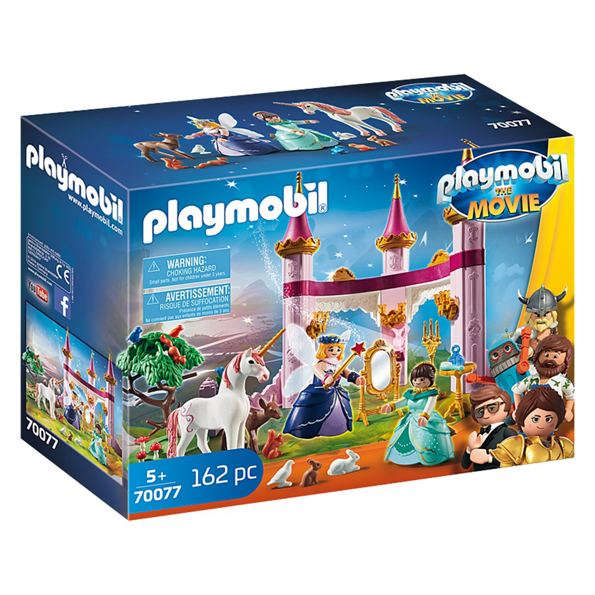 

Конструктор Playmobil Фильм: Марла и Роботирон в сказочном дворце, 70077pm
