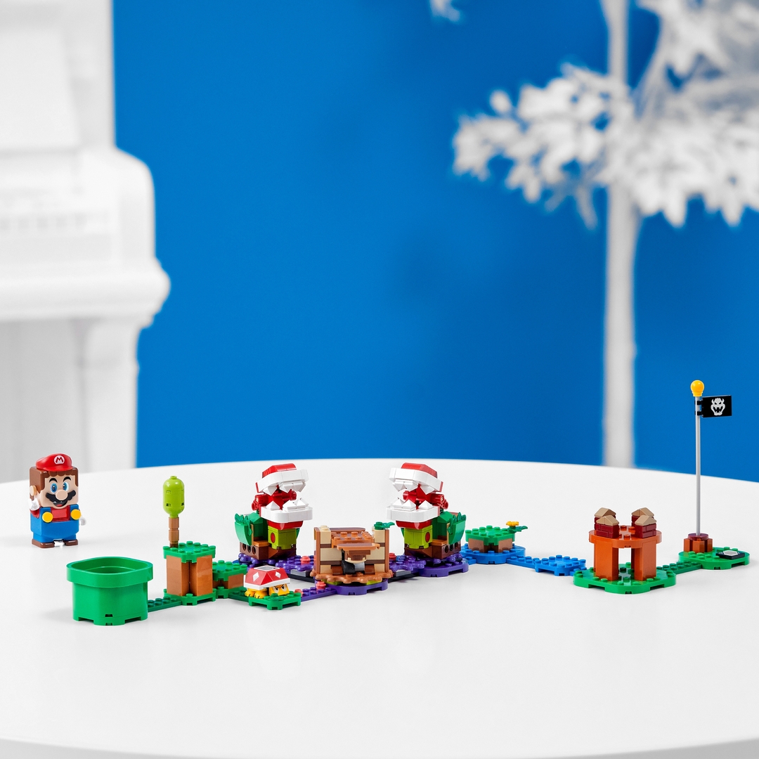 LEGO Super Mario Конструктор Дополнительный набор Загадочное испытание растения-пираньи 71382 - фото 3