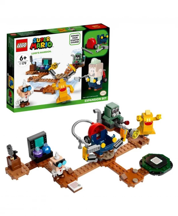 LEGO Super Mario Конструктор Дополнительный набор Luigi’s Mansion™: лаборатория