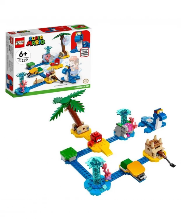 LEGO Super Mario Конструктор Дополнительный набор Берег Дорри