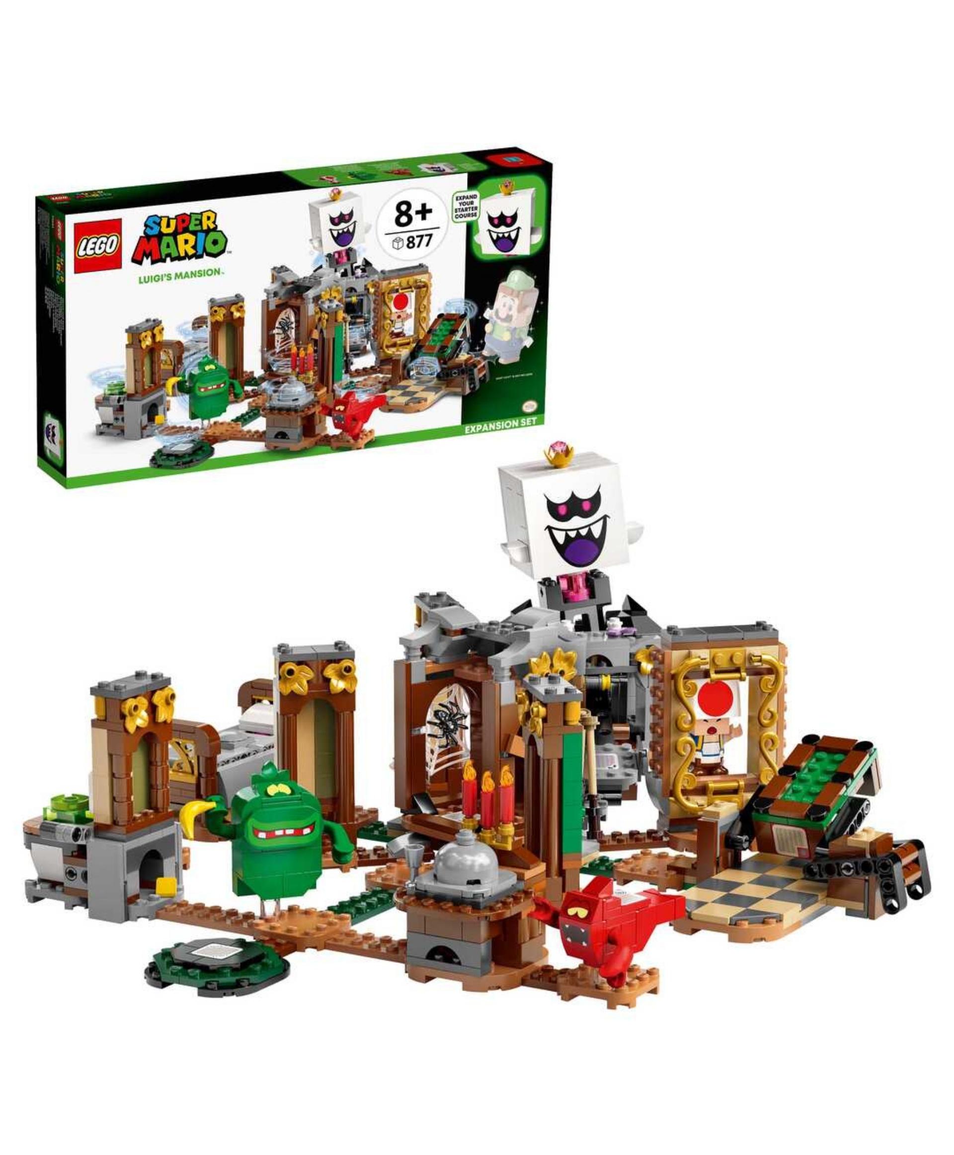 LEGO Super Mario Конструктор Дополнительный набор Luigi’s Mansion™: призрачные прятки 71401 - фото 1
