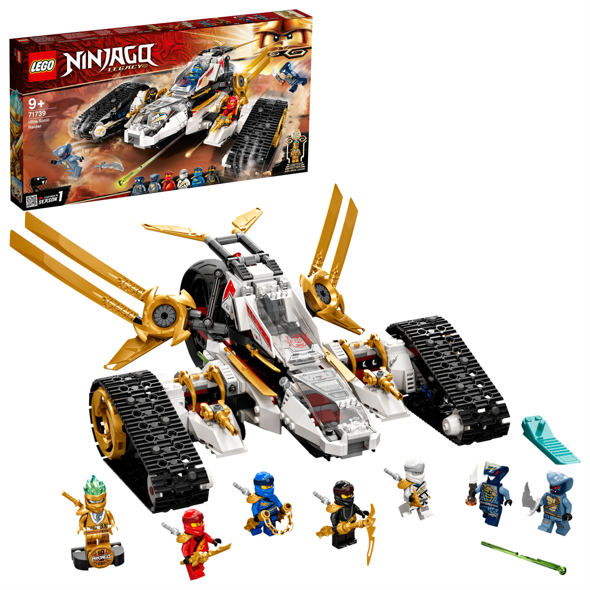 LEGO Ninjago Конструктор "Сверхзвуковой самолёт" 71739 - фото 1