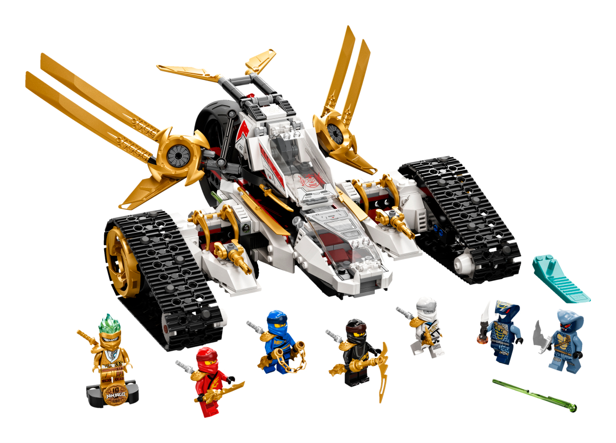 LEGO Ninjago Конструктор "Сверхзвуковой самолёт" 71739 - фото 2