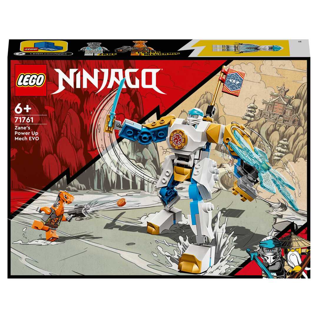 LEGO Ninjago Конструктор Могучий робот ЭВО Зейна 71761 - фото 5