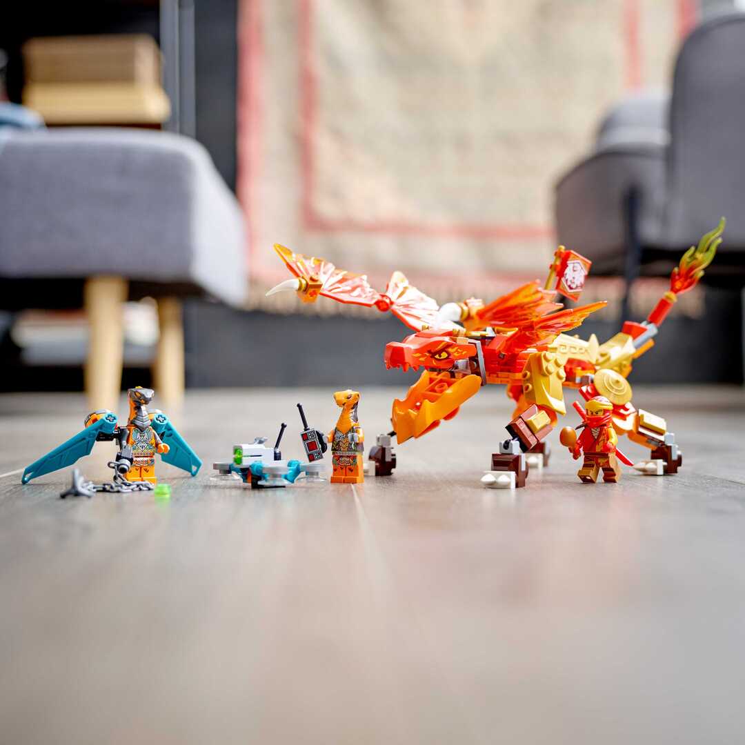 LEGO Ninjago Конструктор Огненный дракон ЭВО Кая 71762 - фото 4