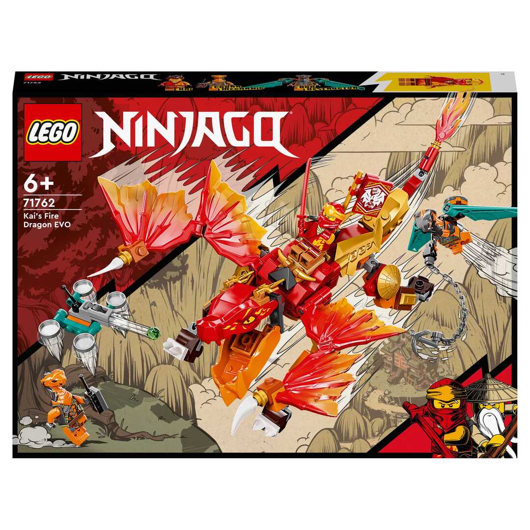 LEGO Ninjago Конструктор Огненный дракон ЭВО Кая 71762 - фото 5