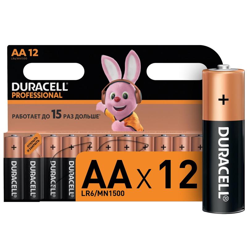 Батарейки DURACELL Professional АА/LR6 бл/12шт 725028