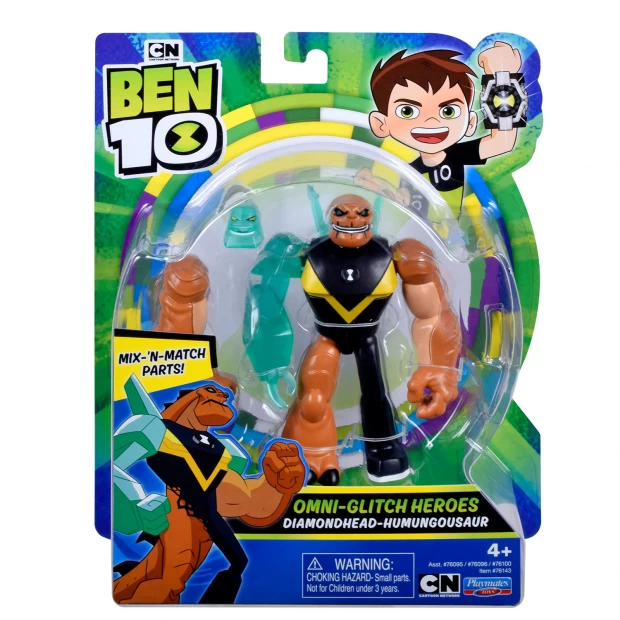 фото Фигурка игрушка омниглюк алмаз гумангозавр бен 10 ben-10