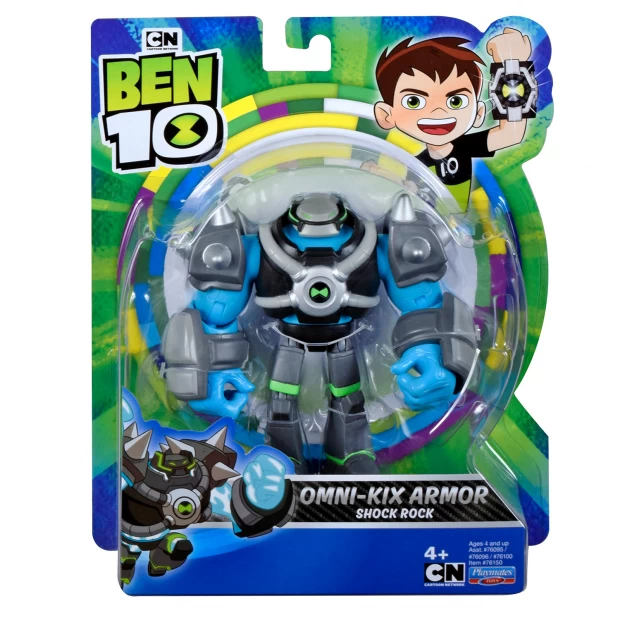 Ben-10 Фигурка Бронированный Шок Рок