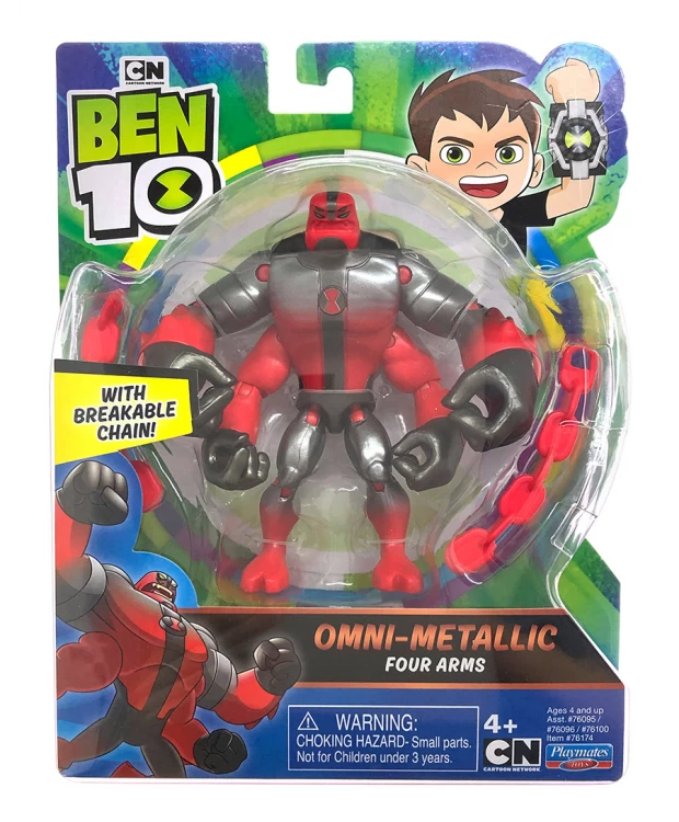 Ben 10 Фигурка Силач Металлик, 12.5 см