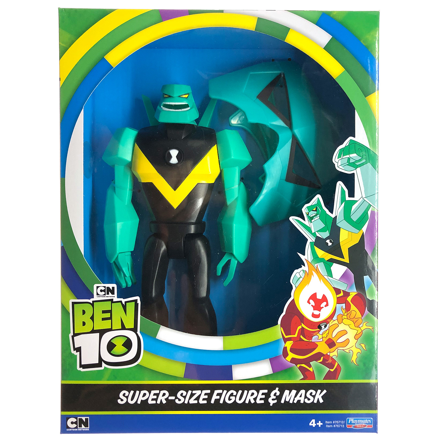 фото Ben 10 игровой набор алмаза (фигурка xl + маска) ben-10