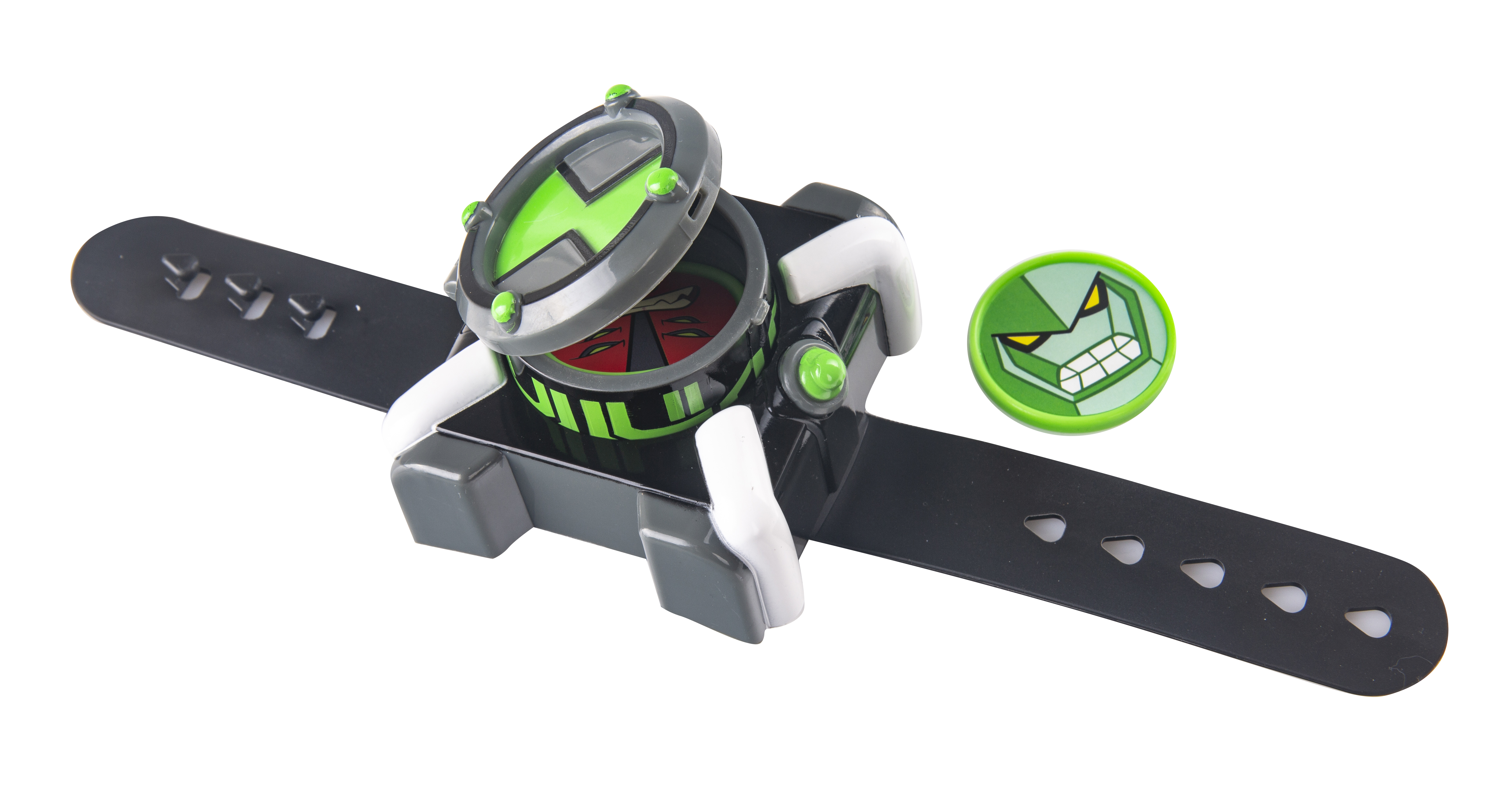 Ben-10 Игровой набор часы Омнитрикс дискомет + 3 мини-фигурки 76938 - фото 3