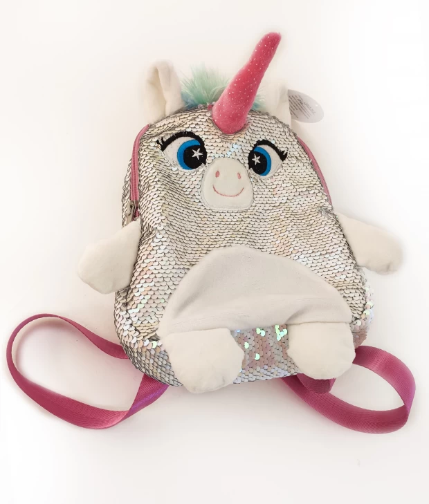 Gulliver Рюкзак Единорог с пайетками, 24 см сумки для детей mihi mihi рюкзак с пайетками единорог с сердцем bright dreams с помпоном