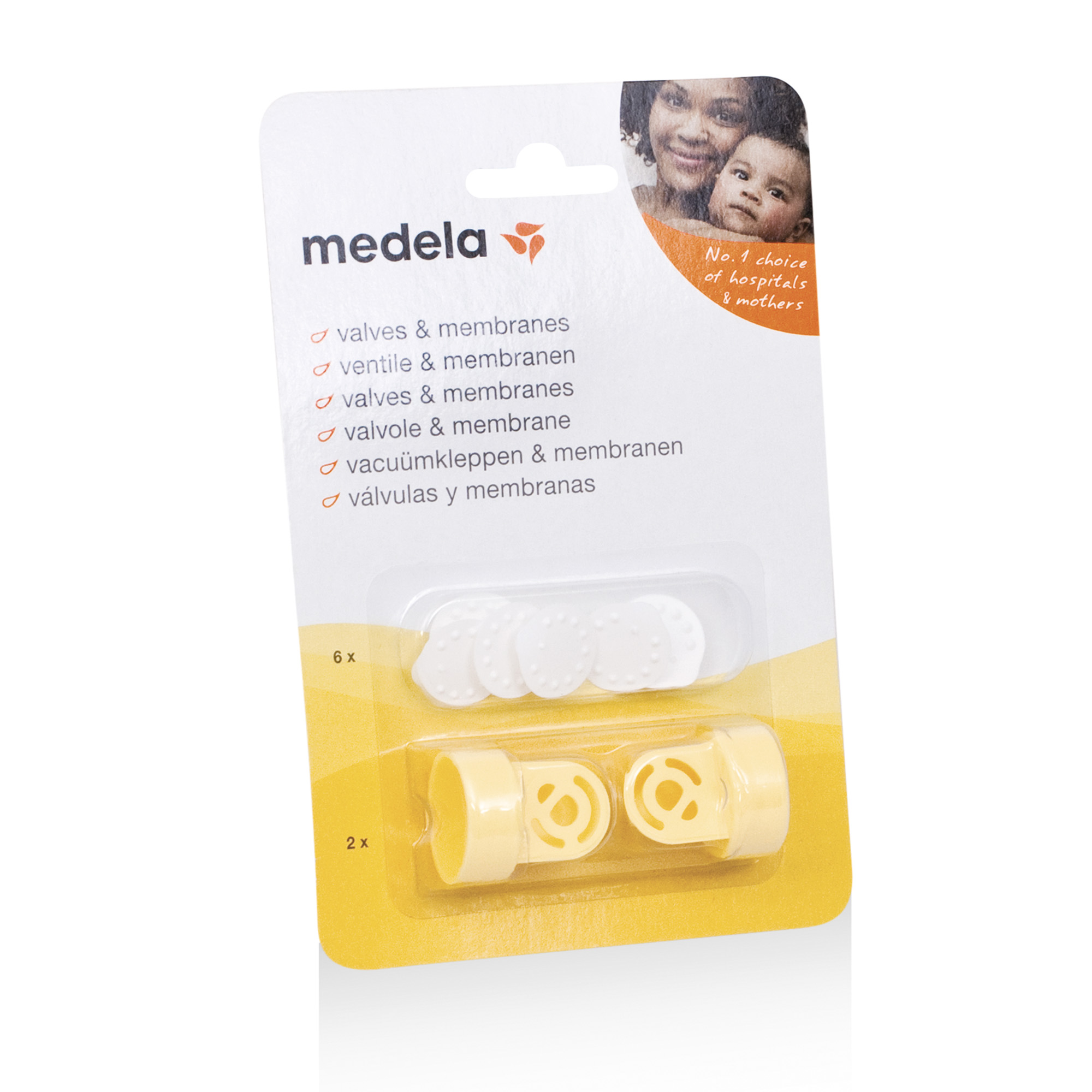 фото Medela набор клапанов и мембран