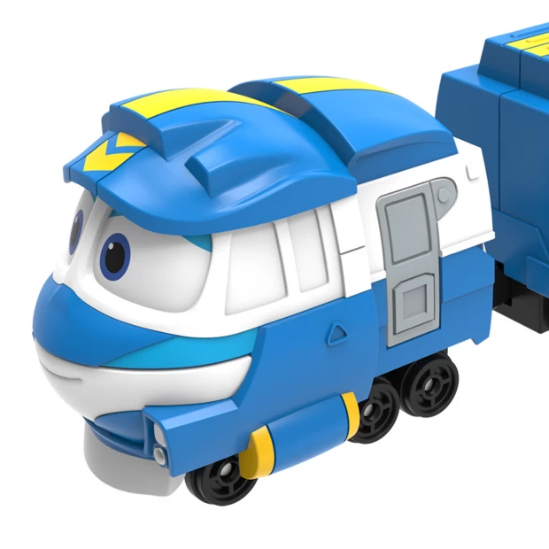 фото Robot trains паровозик с двумя вагонами кей
