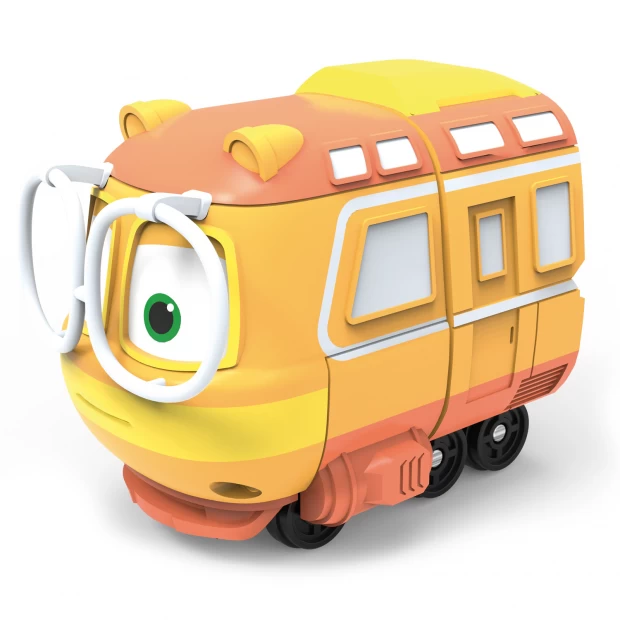 Паровозик Джинни в блистере Роботы-поезда паровозик chuggington коко в блистере