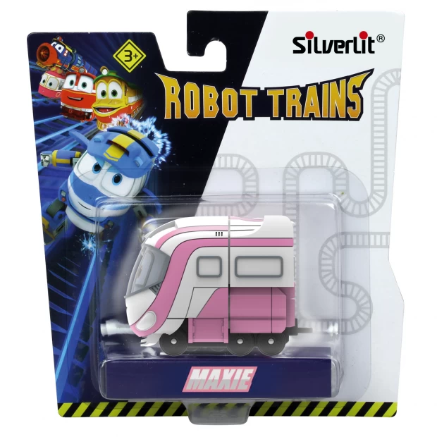 фото Паровозик макси в блистере роботы-поезда robot trains