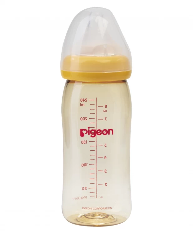 фото Pigeon бутылочка для кормления softouch peristaltic plus 3+ мес., 240мл, ppsu
