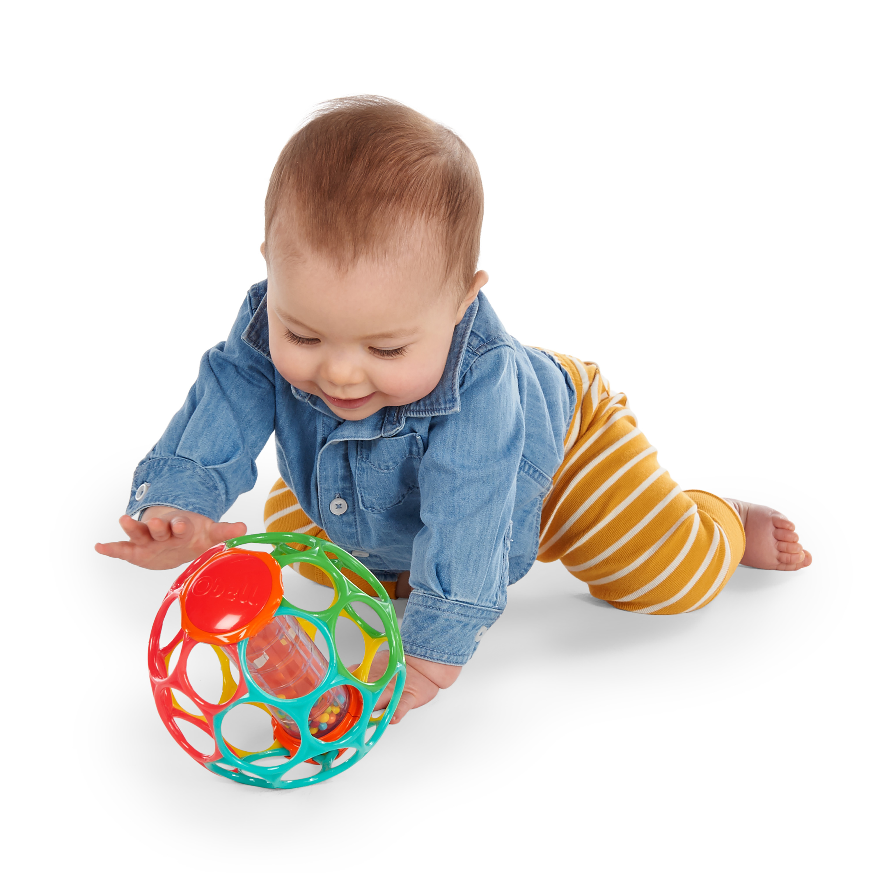 Bright Starts Развивающая игрушка: многофункциональный  мяч Oball 81030BS - фото 2