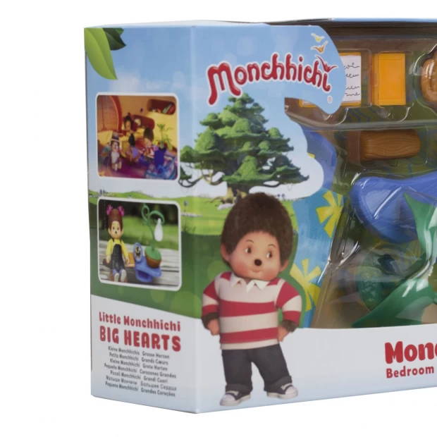 Набор аксессуаров для спальной комнаты Monchhichi (с зеленым ковром) Набор аксессуаров для спальной комнаты Monchhichi (с зеленым ковром) - фото 6