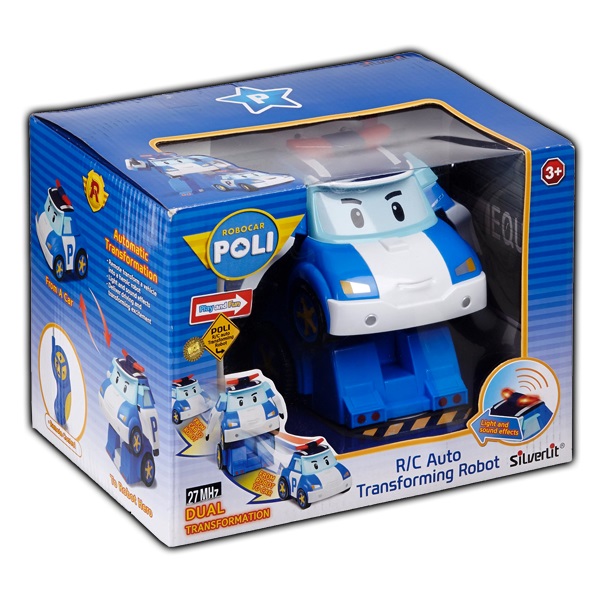 

Робот-трансформер Robocar Poli Поли на радиоуправлении . Управляется в форме робота и машины, 83086