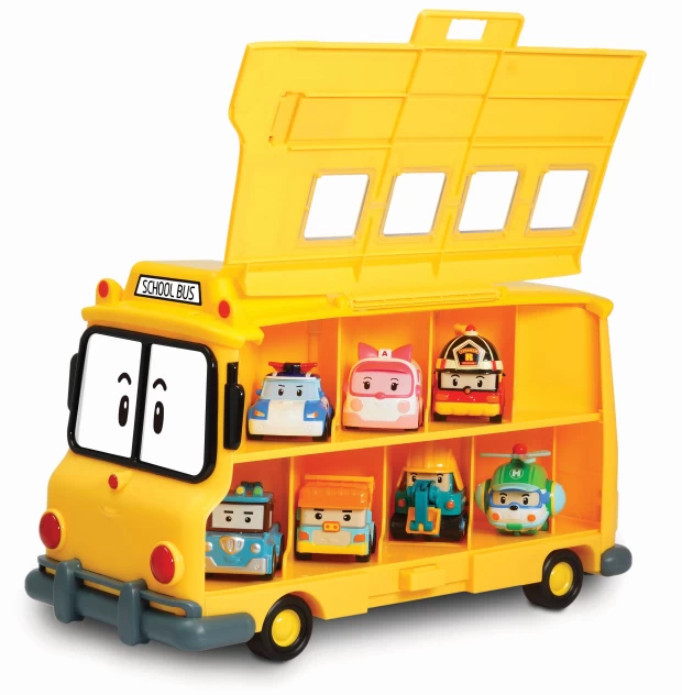 Кейс для хранения машинок Школьный автобус Скулби