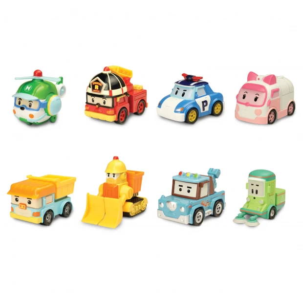 Хэли Robocar Poli металлический вертолет 6 см
