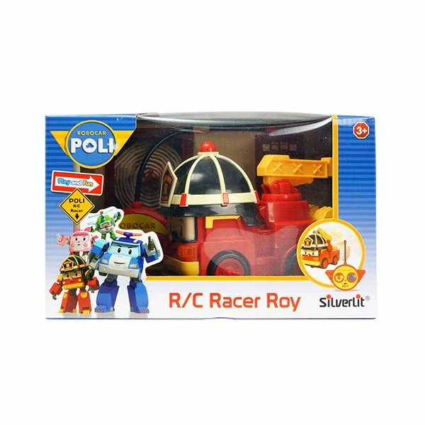 фото Радиоуправляемая игрушка машинка пожарный рой робокар поли robocar poli