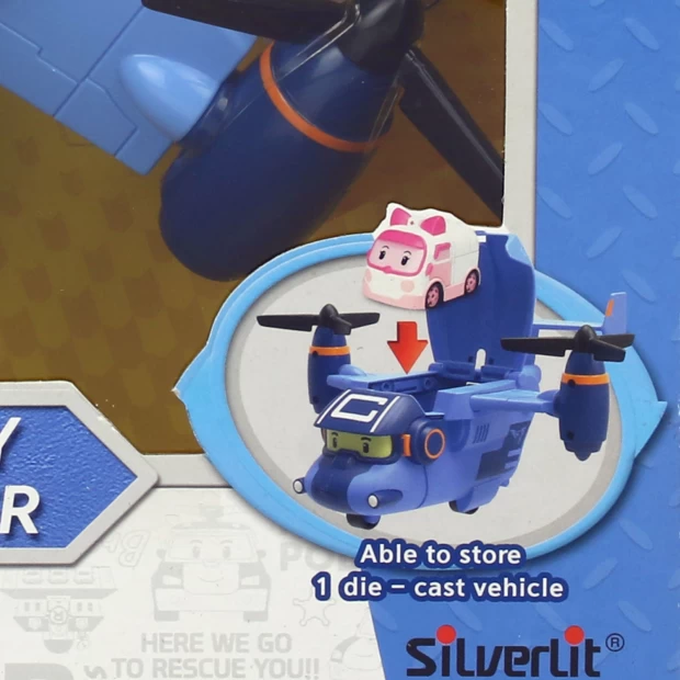 Самолет Robocar Poli Кэри трансформер