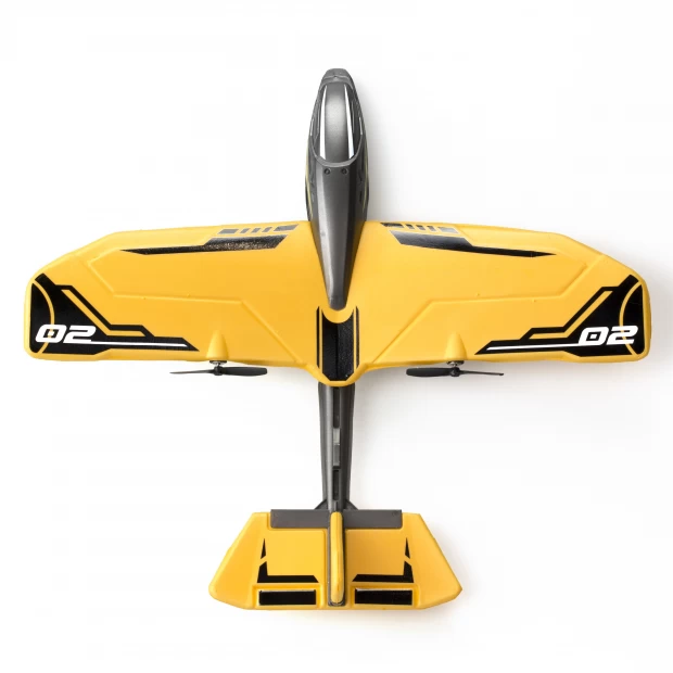 фото Интерактивный самолет игрушка на радиоуправлении шершень эво flybotic